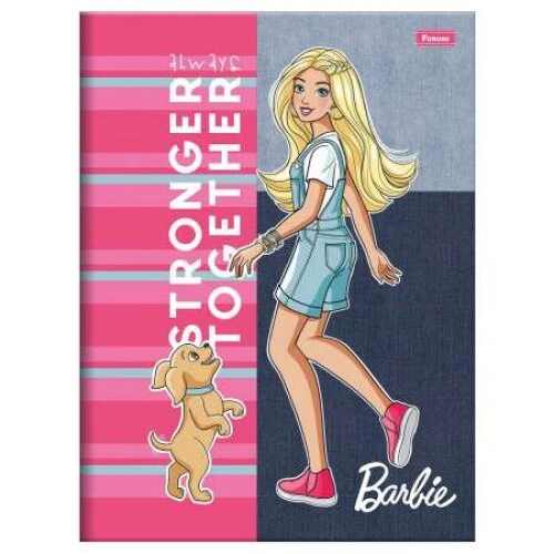Caderno Brochurão Barbie 48 Folhas - Foroni Caderno Brochurão Barbie 48 Folhas - Foroni