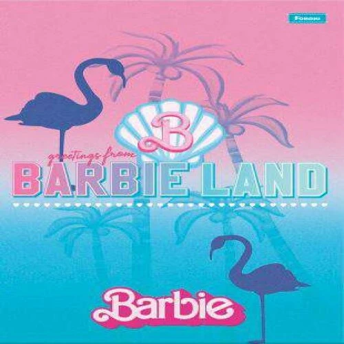 Caderno Brochurão Barbie The Movie 80 Folhas - Foroni