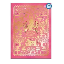 Caderno Brochurão College CD 80 Branca de Neve - Tilibra