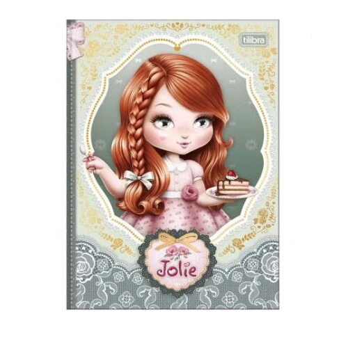 Caderno Brochurão College CD 80 Jolie - Foroni