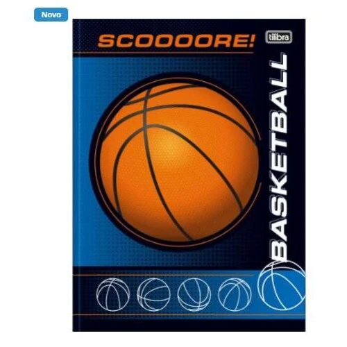 Caderno Brochurao Soccer 80 folhas - Tilibra