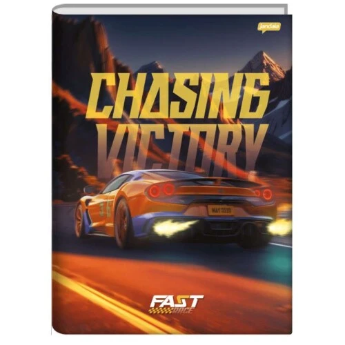 Caderno Brochurão Fast Race 80 Folhas - Jandaia