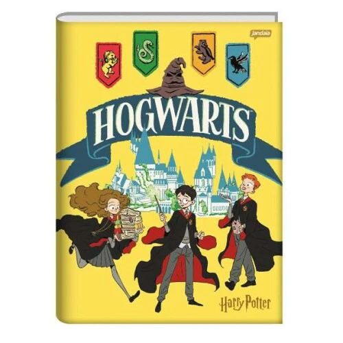 Caderno Brochurão Harry Potter 96 Folhas - Jandaia