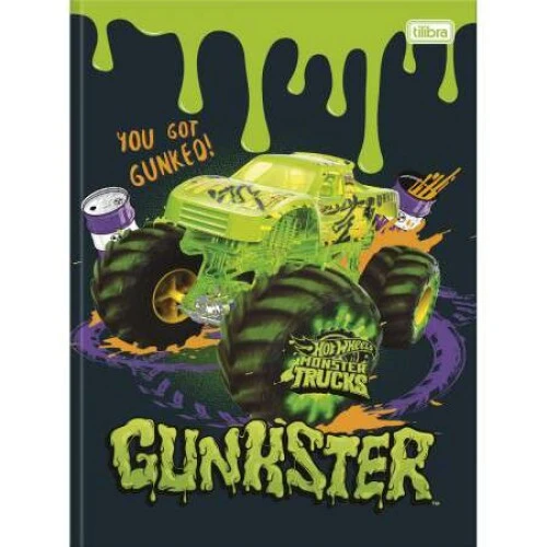 Caderno Brochurão Hot Weels 80 Folhas - Tilibra