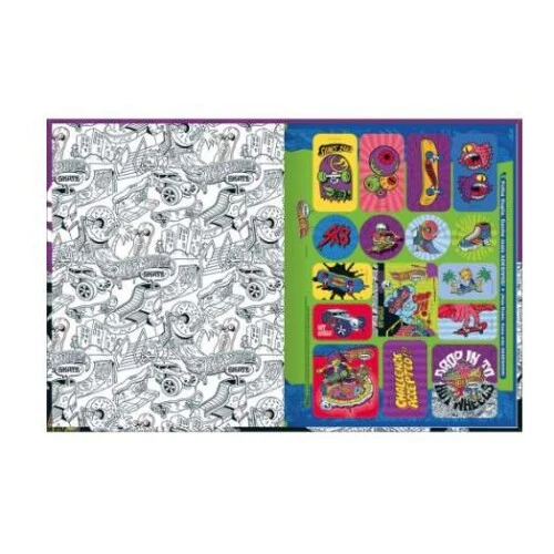 Caderno Brochurão HotWheels Skate 80 folhas - Tilibra Caderno Brochurão HotWheels Skate 80 folhas - Tilibra