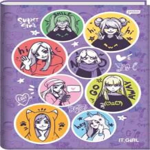 Caderno Brochurão It Girls 96 Folhas - Jandaia