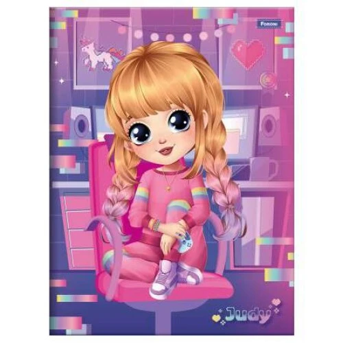 Caderno Brochurão Judy 80 Folhas - Foroni