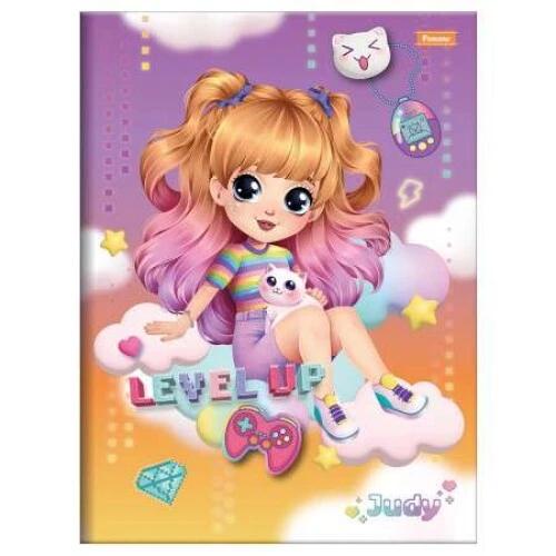Caderno Brochurão Judy 80 Folhas - Foroni