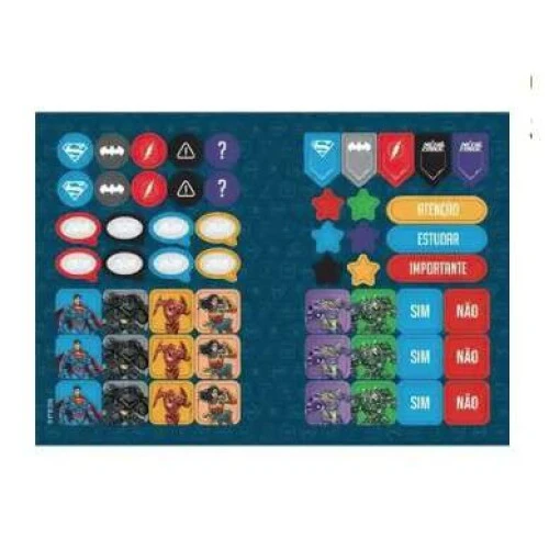 Caderno Brochurão Justice League 80 Folhas - Jandaia