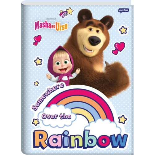 Caderno Brochurão Masha e o Urso 80 Folhas - Jandaia
