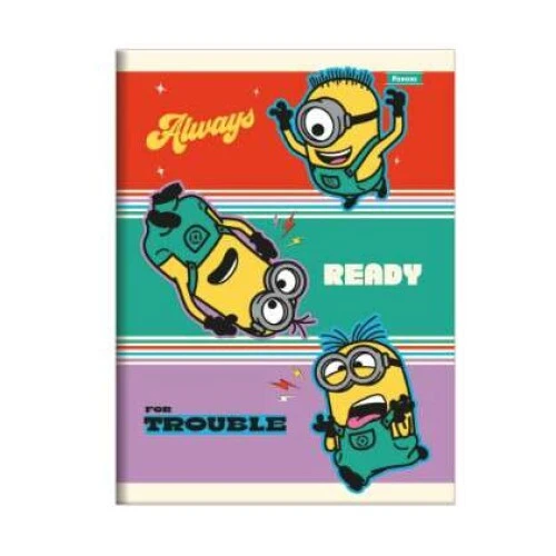 Caderno Brochurão Minions 80 Folhas - Foroni