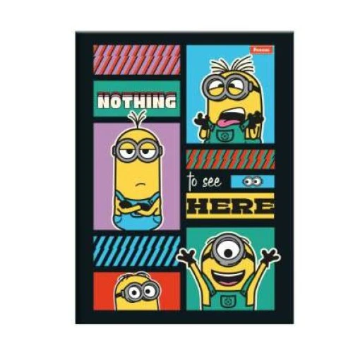 Caderno Brochurão Minions 80 Folhas - Foroni