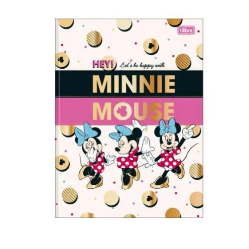 Caderno Brochurão Minnie 80 folhas - Tilibra