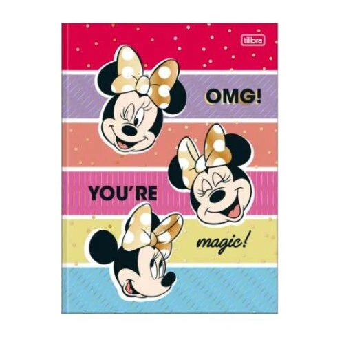 Caderno Brochurão Minnie 80 folhas - Tilibra