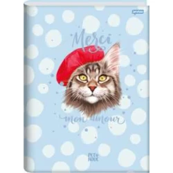 Caderno Brochurão Pet Holic 80 Folhas - Jandaia