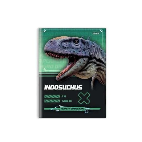 Caderno Brochurão Planeta Dinossauro 80 Folhas Cadersil Caderno Brochurão Planeta Dinossauro 80 Folhas Cadersil