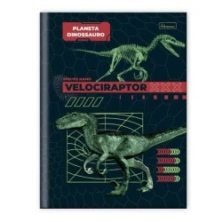 Caderno Brochurão Planeta Dinossauro 80 Folhas  Cadersil