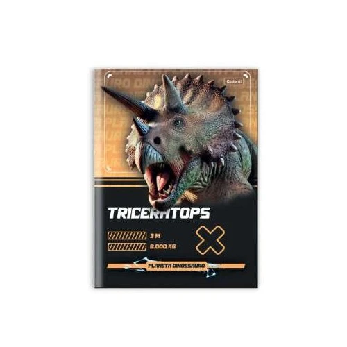 Caderno Brochurão Planeta Dinossauro 80 Folhas Cadersil Caderno Brochurão Planeta Dinossauro 80 Folhas Cadersil