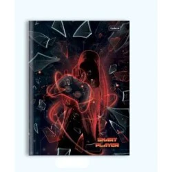 Caderno Universitário 1 matéria Smart Player 80 Folhas - Cadersil