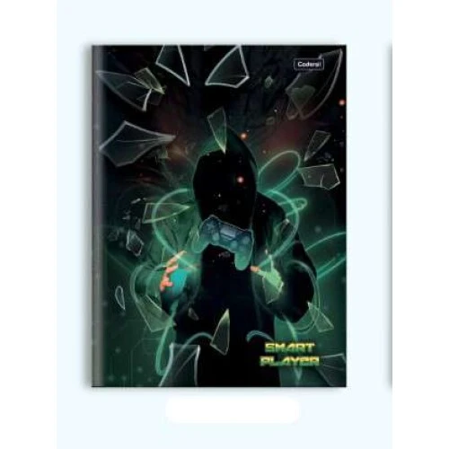 Caderno Universitário Smart Player 15 matérias 240 Folhas  Foroni