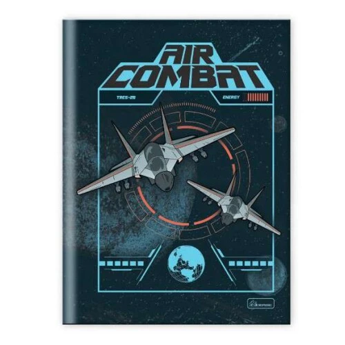 Caderno Brochurao Air Kombat 80 Folhas  Cadersil