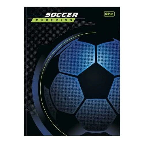 Caderno Brochurao Soccer 80 folhas - Tilibra