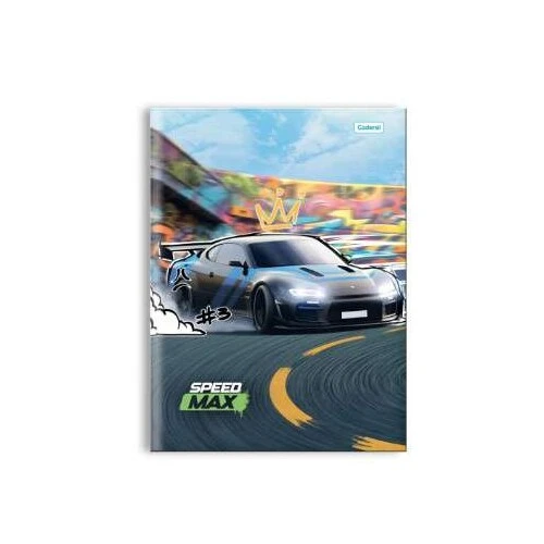 Caderno Brochurão Speed Max 80 Folhas  Cadersil