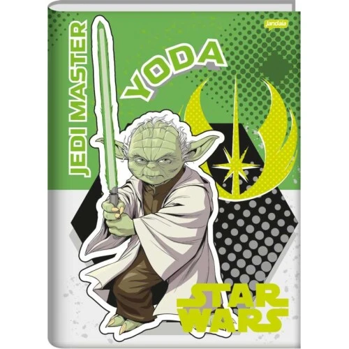 Caderno Brochurão Star Wars The Mandalorian 80 Folhas - Jandaia