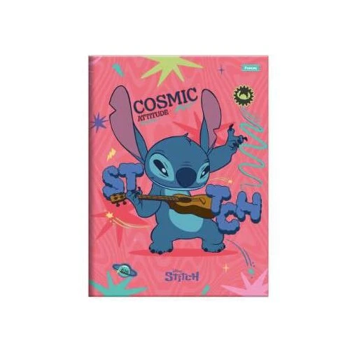 Caderno Brochurão Stitch 80 Folhas - Foroni