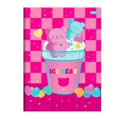 Caderno Brochurao Sugar Rush 80 Folhas - Foroni