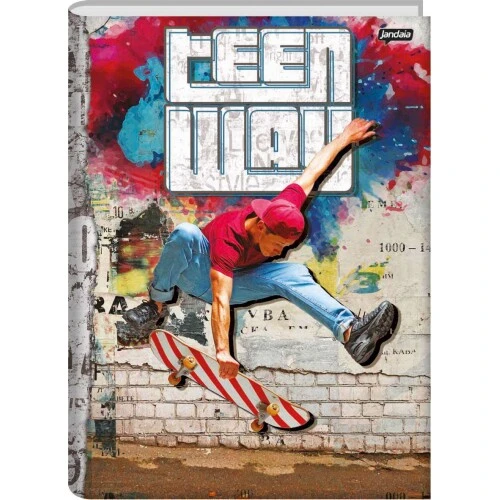 Caderno Brochurao Teen Way 96 Folhas - Jandaia