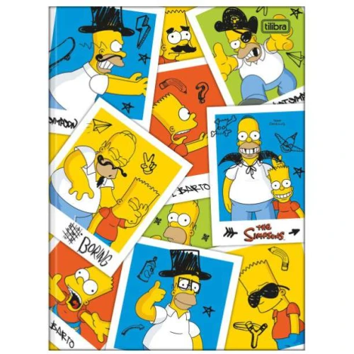 Caderno Brochurão The Simpsons 80 Folhas - Tilibra