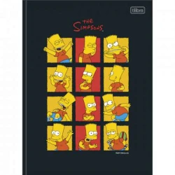 Caderno Brochurão The Simpsons 80 Folhas - Tilibra