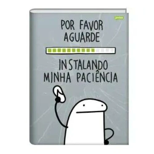 Caderno Brochurrão Flork 80 Folhas - Jandaia Caderno Brochurrão Flork 80 Folhas - Jandaia