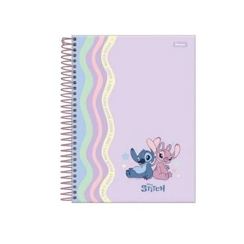 Caderno Colleg Stitch 1 Matéria Médio 80 Folhas - Foroni Caderno Colleg Stitch 1 Matéria Médio 80 Folhas - Foroni