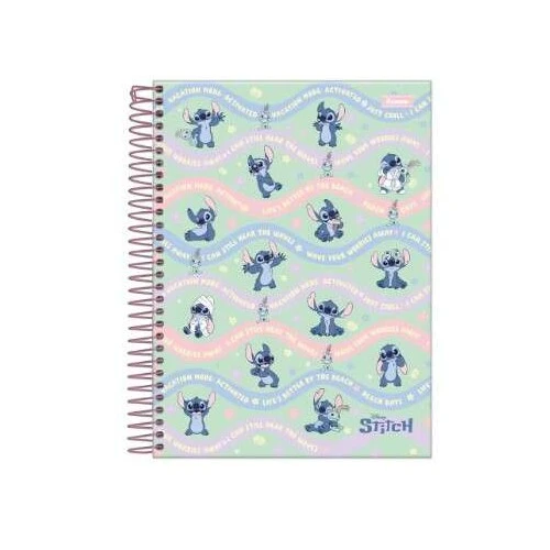 Caderno Colleg Stitch 1 Matéria Médio 80 Folhas - Foroni Caderno Colleg Stitch 1 Matéria Médio 80 Folhas - Foroni