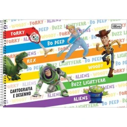 Caderno Desenho 80 folhas Toy Story - Tilibra