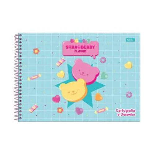 Caderno Desenho Sugar Rush 80 Folhas - Foroni
