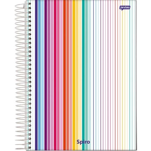 Caderno Universitário 10 Matérias Spiro 160 Folhas - Jandaia