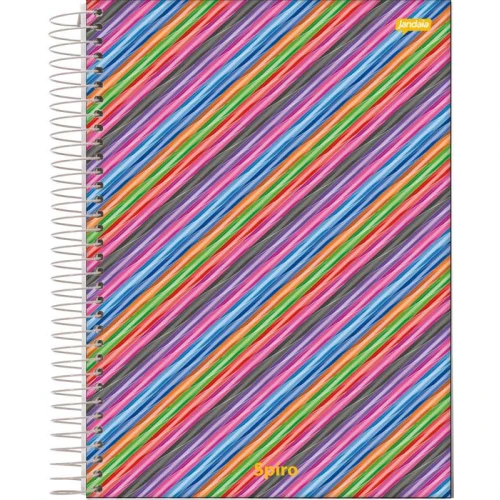 Caderno Universitário 10 Matérias Spiro 160 Folhas - Jandaia