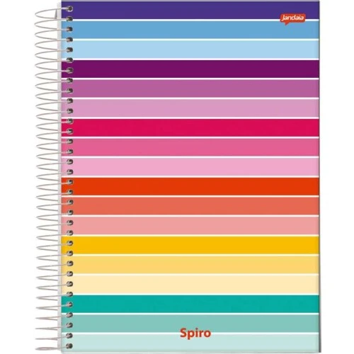 Caderno Universitário 10 Matérias Spiro 160 Folhas - Jandaia