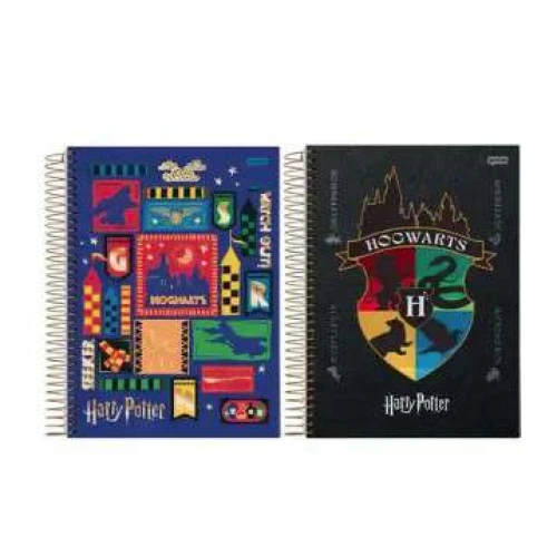 Caderneta Escolar Harry Potter 96 Folhas - Jandaia