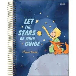 Caderno Espiral O Pequeno Príncipe 10 Matérias 200 Folhas - Jandaia