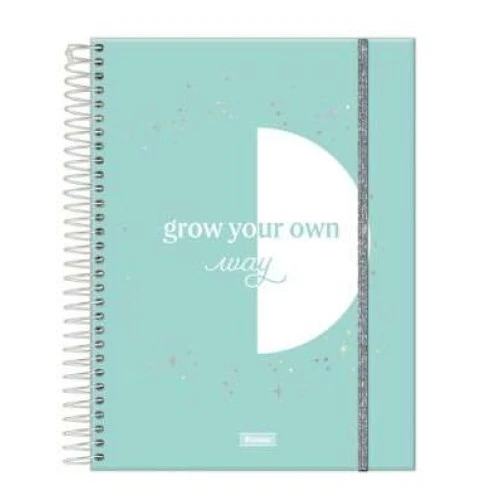Caderno Fluor Mix Soft 160 Folhas - Foroni