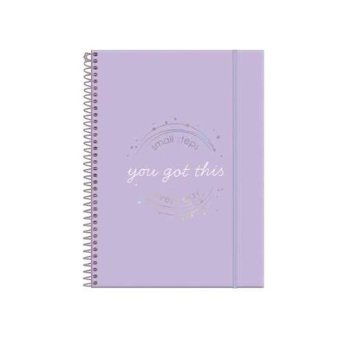 Caderno Fluor Mix Soft 160 Folhas - Foroni