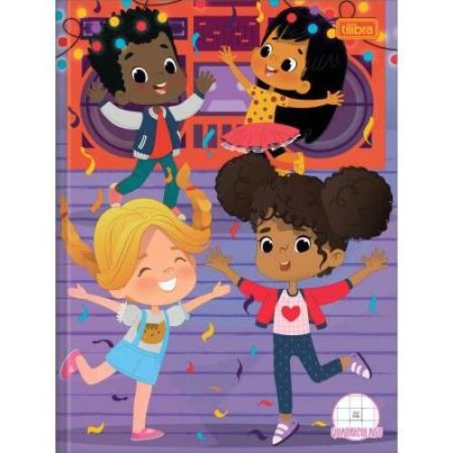 Caderno Quadriculado Sapeca 40 folhas - Tilibra