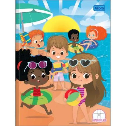 Caderno Quadriculado Sapeca 40 folhas - Tilibra