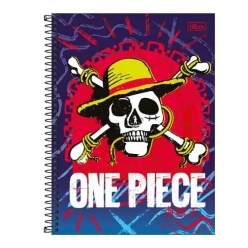 Caderno Univ. Cd 101 One Piece 160 Folhas - Tilibra