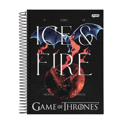 Caderno Universitário Game Of Thrones 10 Materias - Tilibra