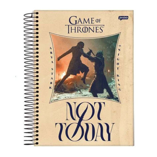 Caderno Universitário Game Of Thrones 10 Materias - Tilibra